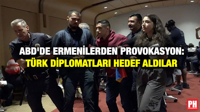 ABD’de Ermenilerden Provokasyon: Türk Diplomatları Hedef Aldılar
