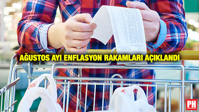 Ağustos Ayı Enflasyon Rakamları Açıklandı