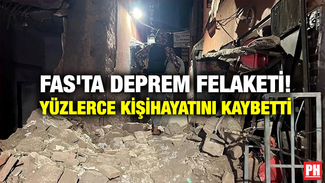 Fas’ta Deprem Felaketi! Yüzlerce KişiHayatını Kaybetti