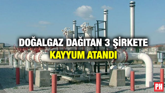 Doğalgaz Dağıtan 3 Şirkete Kayyum Atandı