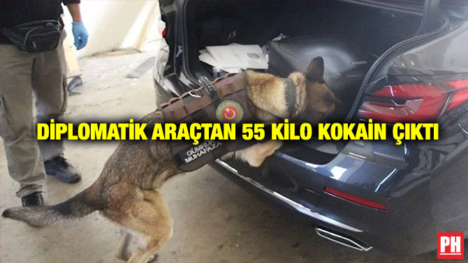 Diplomatik Araçtan 55 Kilo Kokain Çıktı