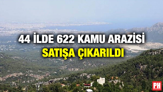  44 ilde 622 Kamu Arazisi Satışa Çıkarıldı