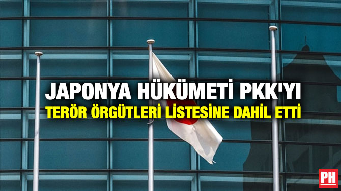 Japonya Hükümeti PKK’yı Terör Örgütleri Listesine Dahil Etti