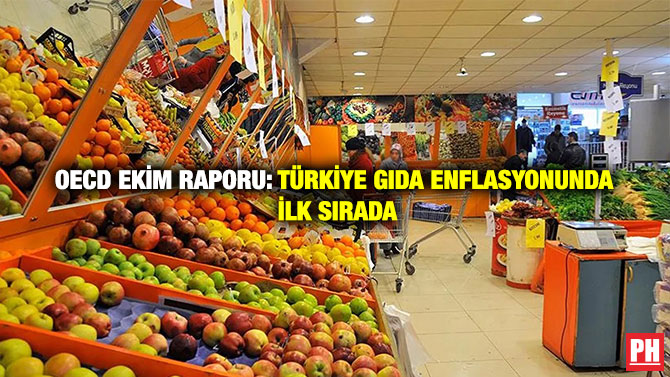 OECD Ekim Raporu: Türkiye Gıda Enflasyonunda İlk Sırada
