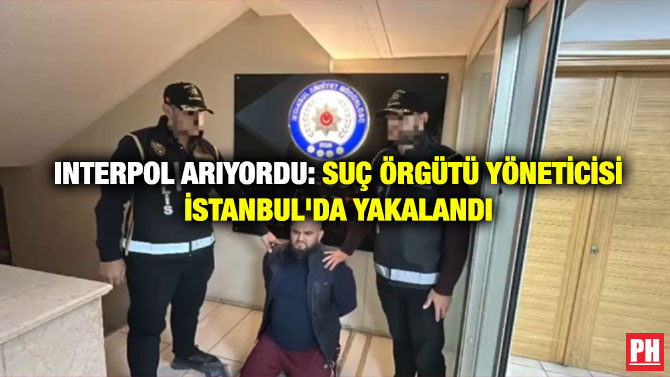 Interpol Arıyordu: Suç Örgütü Yöneticisi İstanbul’da Yakalandı