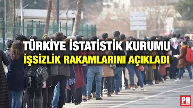 Türkiye İstatistik Kurumu İşsizlik Rakamlarını Açıkladı