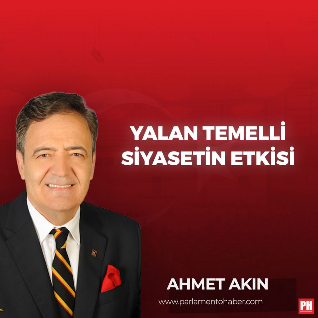 YALAN TEMELLİ SİYASETİN ETKİSİ