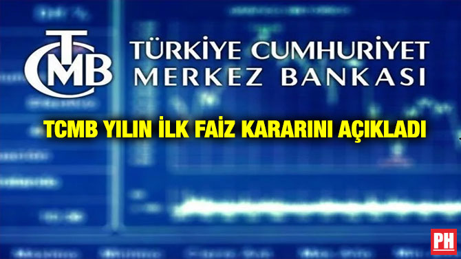 TCMB Yılın İlk Faiz Kararını Açıkladı
