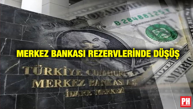Merkez Bankası Rezervlerinde Düşüş