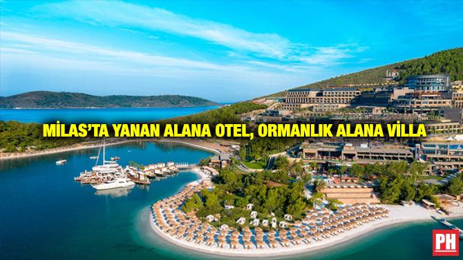 Milas’ta Yanan Alana Otel, Ormanlık Alana Villa