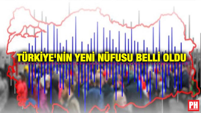 Türkiye’nin Yeni Nüfusu Belli Oldu