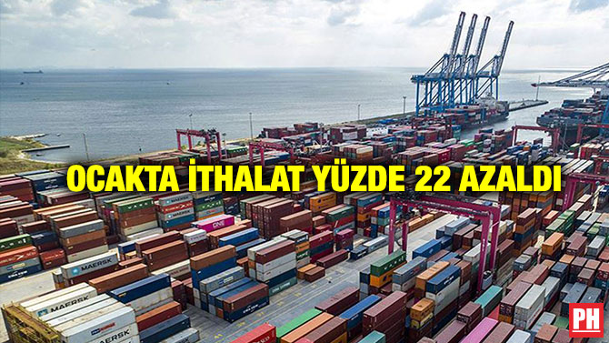 Ocakta İthalat Yüzde 22 Azaldı