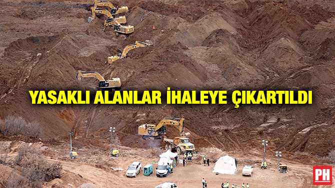  Yasaklı Alanlar İhaleye Çıkartıldı