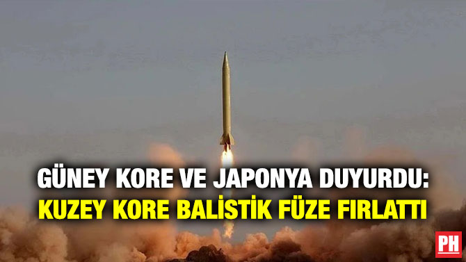 Güney Kore ve Japonya Duyurdu: Kuzey Kore Balistik Füze Fırlattı