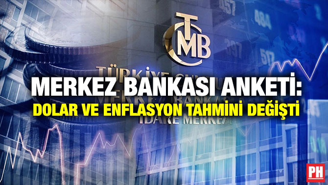Merkez Bankası Anketi: Dolar ve Enflasyon Tahmini Değişti