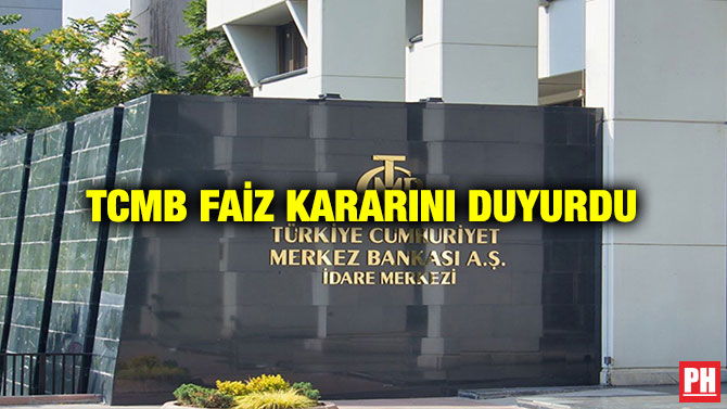TCMB Faiz Kararını Duyurdu
