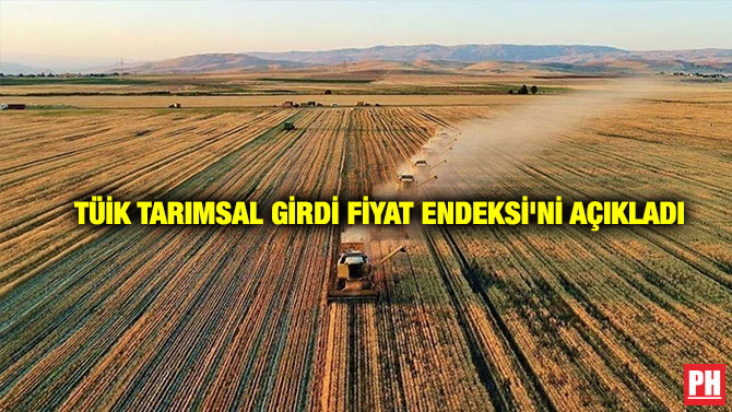  TÜİK Tarımsal Girdi Fiyat Endeksi’ni Açıkladı