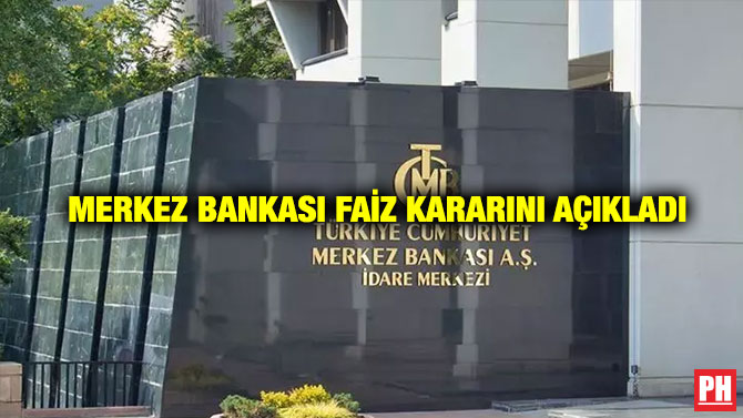 Merkez Bankası Faiz Kararını Açıkladı
