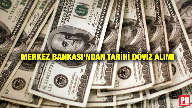 Merkez Bankası’ndan Tarihi Döviz Alımı
