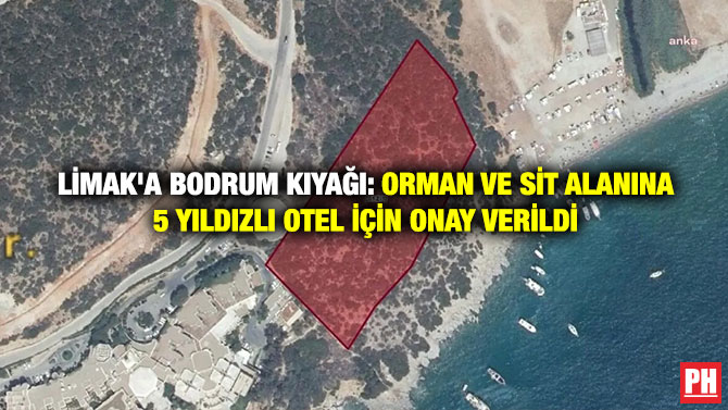 LİMAK’a Bodrum Kıyağı: Orman ve Sit Alanına 5 Yıldızlı Otel İçin Onay Verildi