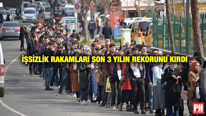 İşsizlik Rakamları Son 3 Yılın Rekorunu Kırdı