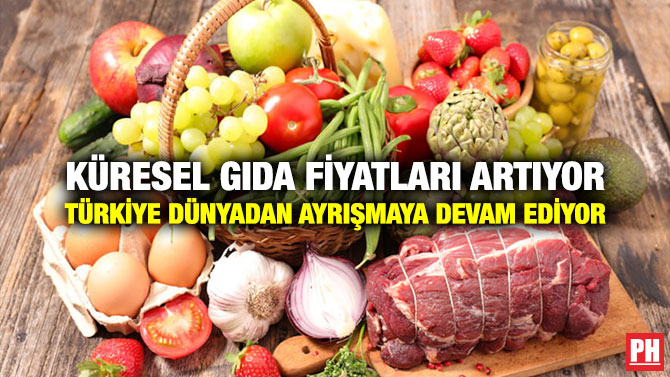 Küresel Gıda Fiyatları Artıyor Türkiye Dünyadan Ayrışmaya Devam Ediyor