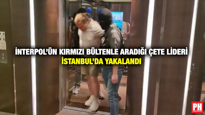 İnterpol’ün Kırmızı Bültenle Aradığı Çete Lideri İstanbul’da Yakalandı