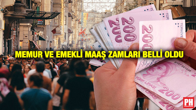 Memur ve Emekli Maaş Zamları Belli Oldu