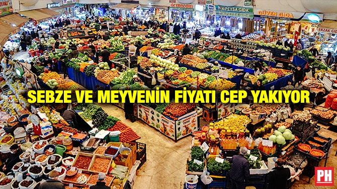 Sebze ve Meyvenin Fiyatı Cep Yakıyor