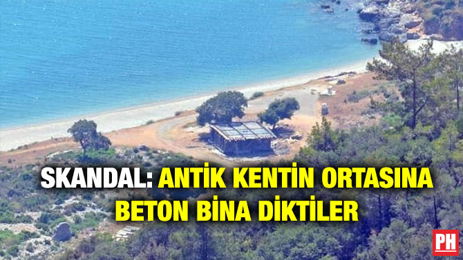 Skandal: Antik Kentin Ortasına Beton Bina Diktiler