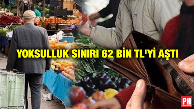 Yoksulluk Sınırı 62 Bin TL’yi Aştı
