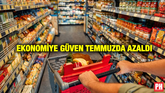 Ekonomiye Güven Temmuzda Azaldı