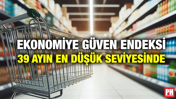 Ekonomiye Güven Endeksi 39 Ayın En Düşük Seviyesinde