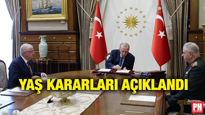 YAŞ Kararları Açıklandı