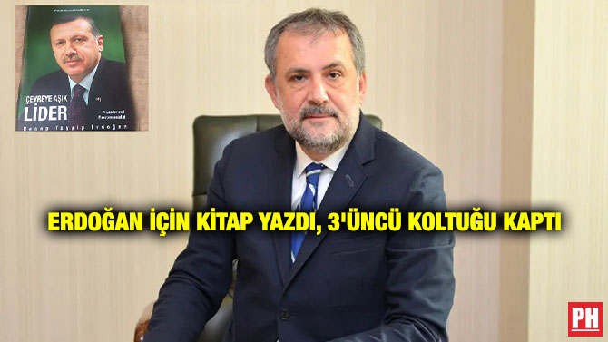 Erdoğan İçin Kitap Yazdı, 3’üncü Koltuğu Kaptı