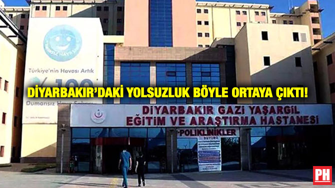 Diyarbakır’daki Yolsuzluk Böyle Ortaya Çıktı!
