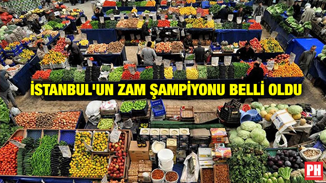 İstanbul’un Zam Şampiyonu Belli Oldu