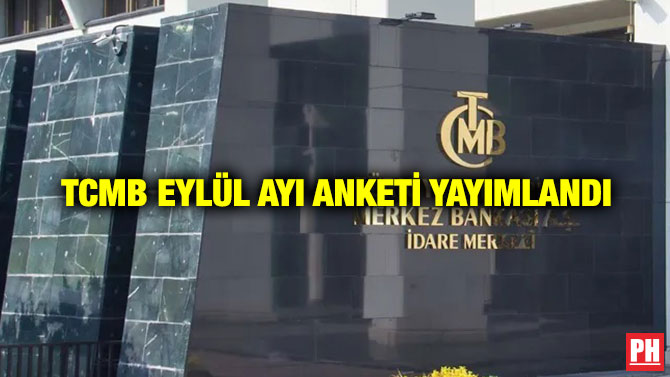 TCMB Eylül Ayı Anketi Yayımlandı