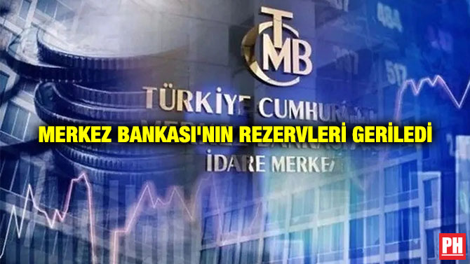 Merkez Bankası’nın Rezervleri Geriledi