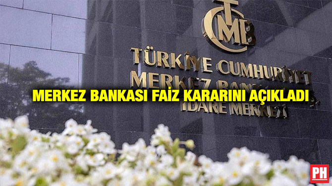 Merkez Bankası Faiz Kararını Açıkladı