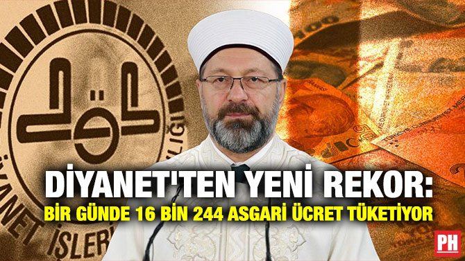 Diyanet’ten Yeni Rekor: Bir Günde 16 Bin 244 Asgari Ücret Tüketiyor