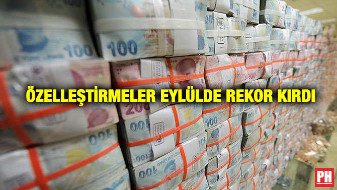 Özelleştirmeler Eylülde Rekor Kırdı