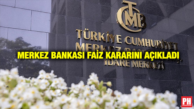 Merkez Bankası Faiz Kararını Açıkladı