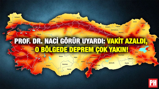 Prof. Dr. Naci Görür Uyardı: Vakit Azaldı, O Bölgede Deprem Çok Yakın!