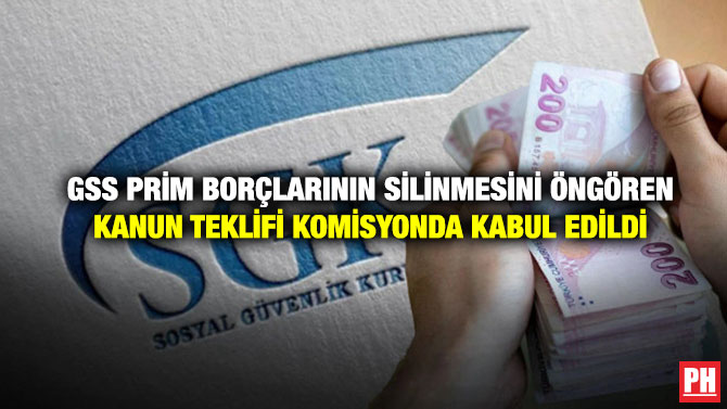 GSS Prim Borçlarının Silinmesini Öngören Kanun Teklifi Komisyonda Kabul Edildi