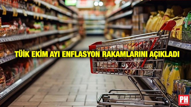 TÜİK Ekim Ayı Enflasyon Rakamlarını Açıkladı