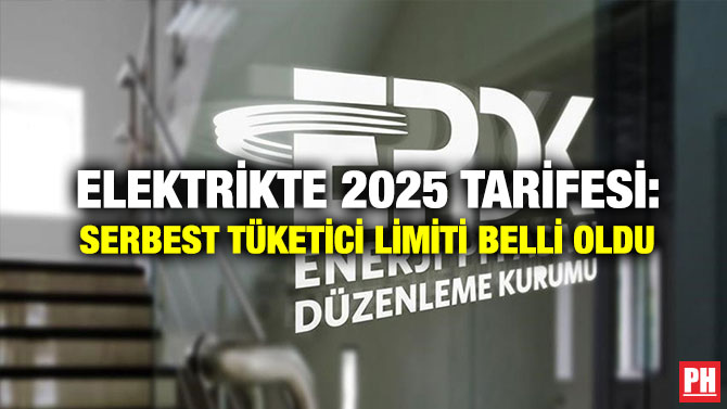 Elektrikte 2025 Tarifesi: Serbest Tüketici Limiti Belli Oldu