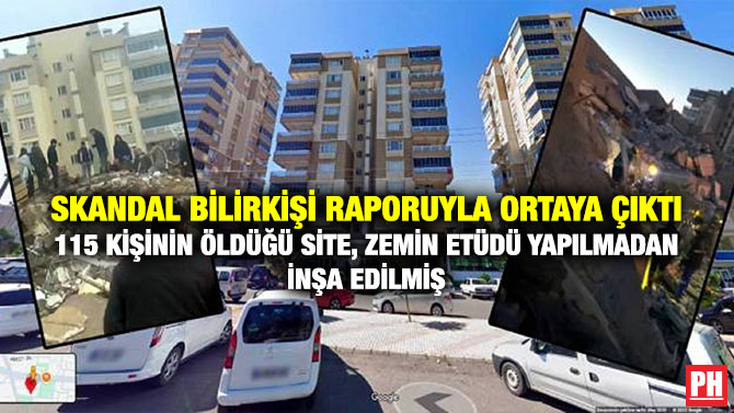 Skandal Bilirkişi Raporuyla Ortaya Çıktı:115 Kişinin Öldüğü Site, Zemin Etüdü Yapılmadan İnşa Edilmiş
