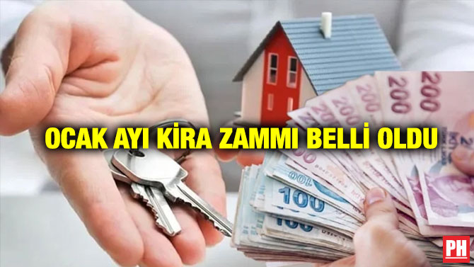 Ocak Ayı Kira Zammı Belli Oldu