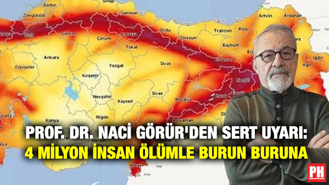 Prof. Dr. Naci Görür’den Sert Uyarı: 4 Milyon İnsan Ölümle Burun Buruna